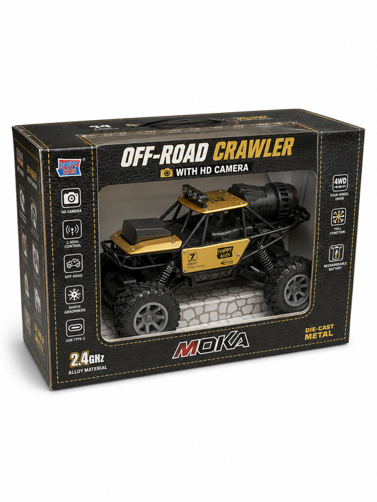 Offroad Crawler 4 x 2 With HD Camers