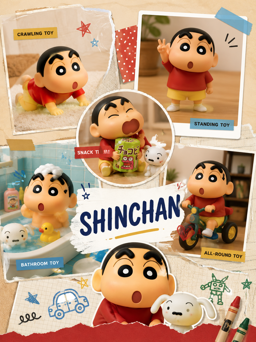 Shinchan Toys And Miniatures