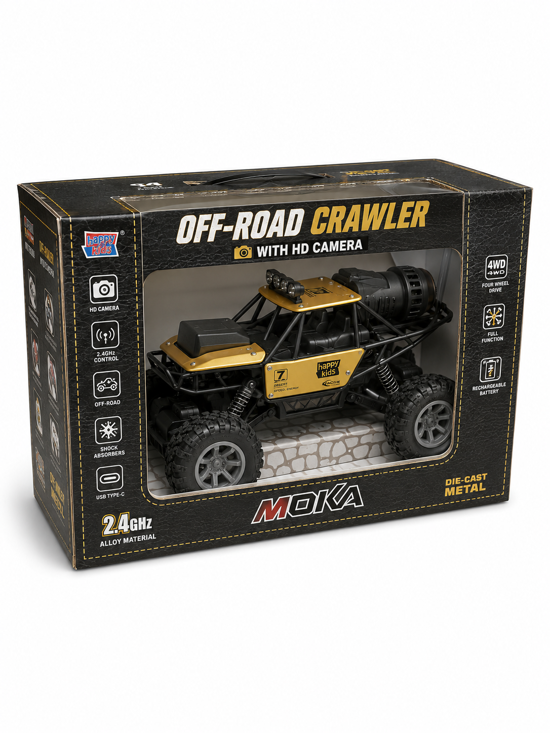 Offroad Crawler 4 x 2 With HD Camers