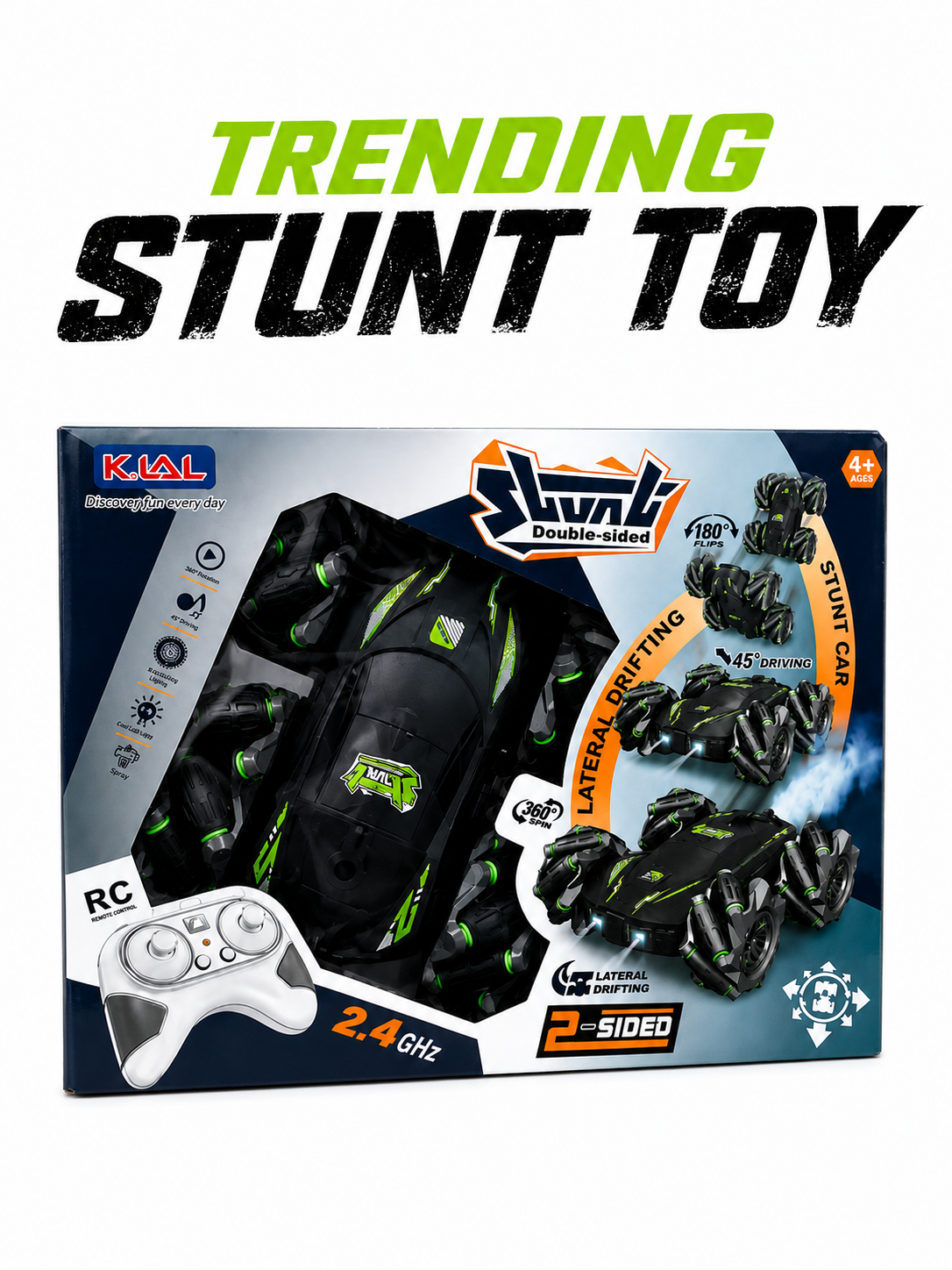 Stunt 4 X 4 ( With Smoke Option )