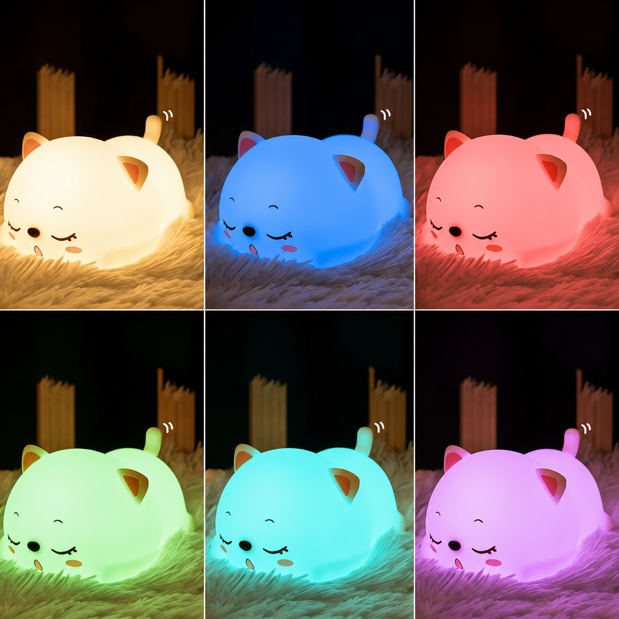 DreamPuff Cat Lamp