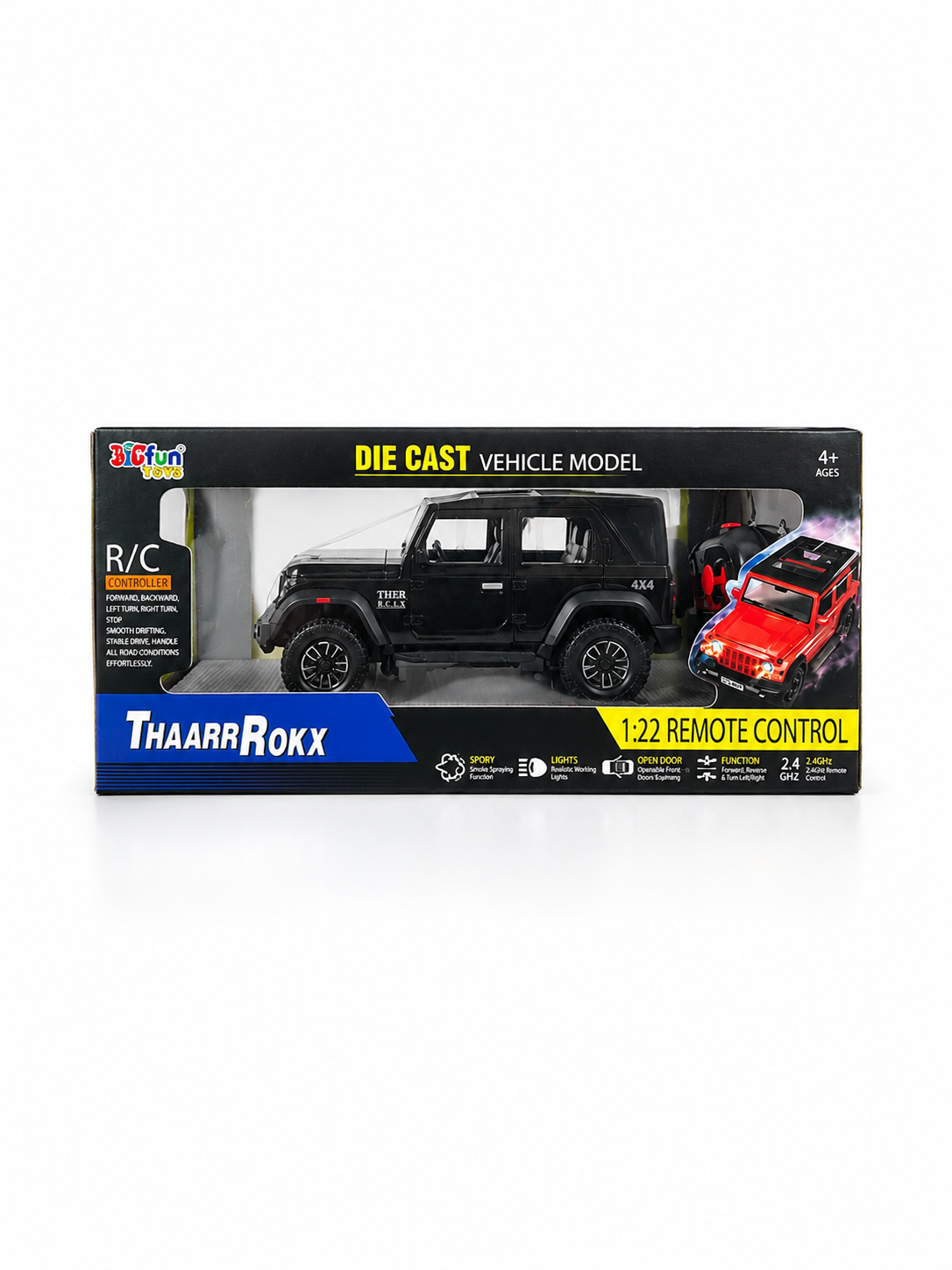 Thar ROXX Diecast Remote Controller ( With Numberplate )