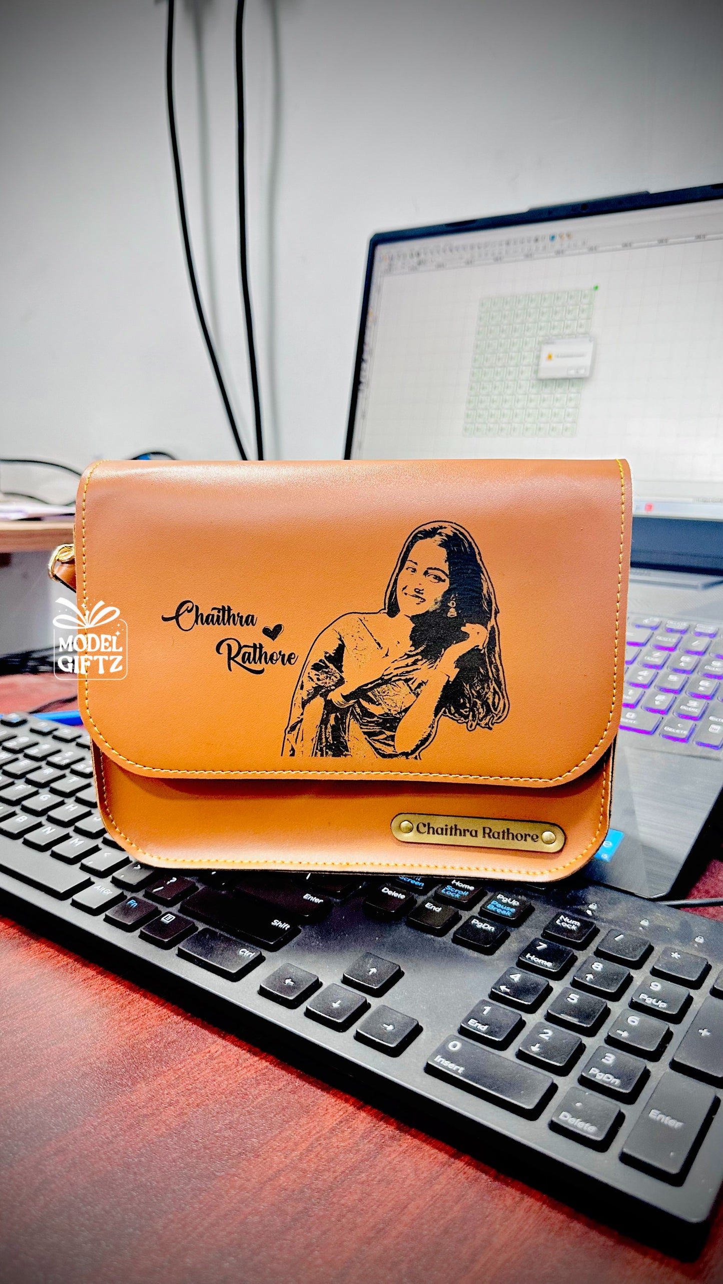 Womens Sling Bag ( Sketch Image )