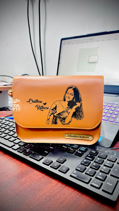 Womens Sling Bag ( Sketch Image )
