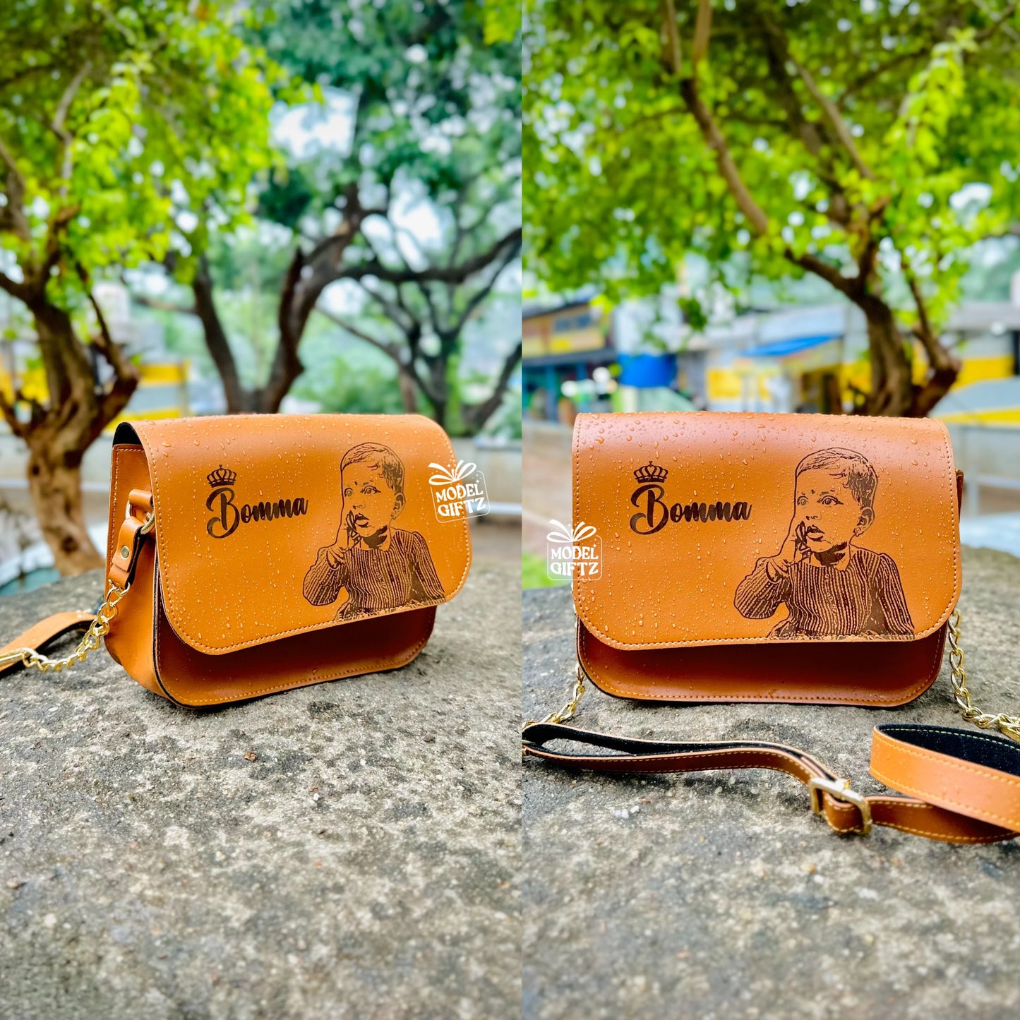 Womens Sling Bag ( Sketch Image )