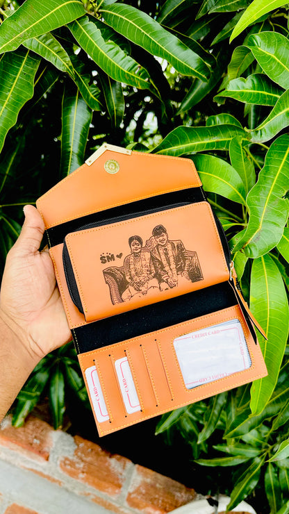 Womens Wallet ( Sketch Image )