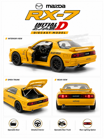 Maxda RX 7 Initial D ( 1:24 Diecast )
