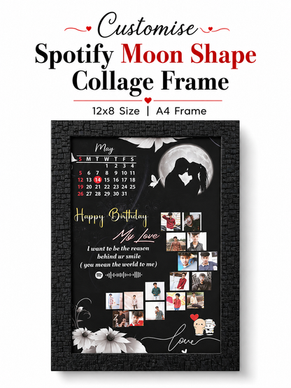 Spotify Moon College Frames
