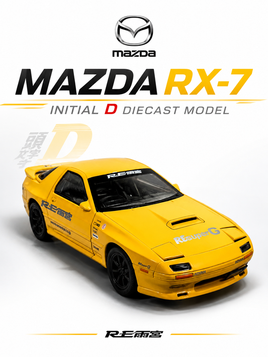 Maxda RX 7 Initial D ( 1:24 Diecast )
