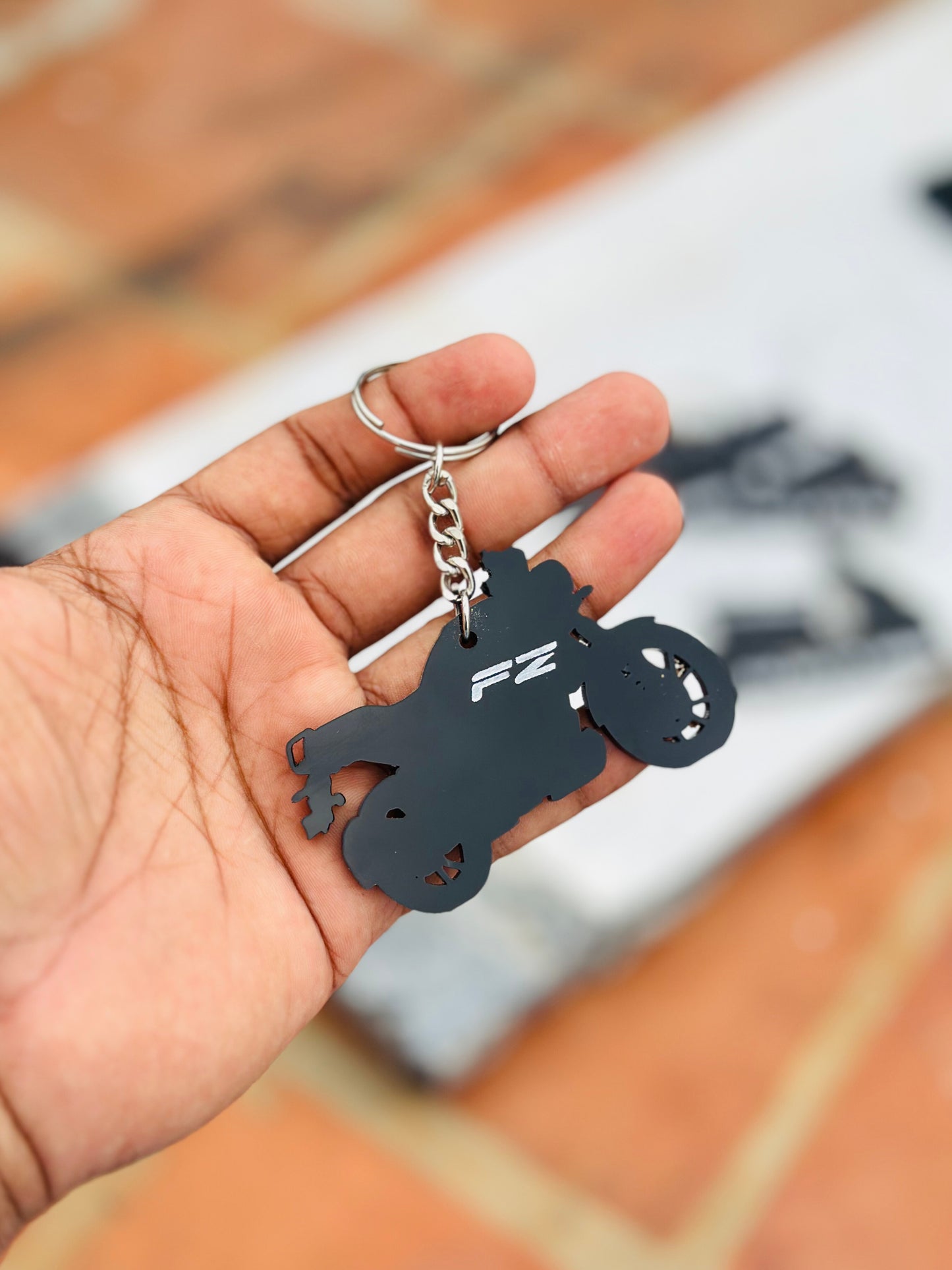 Bike Keychain ( With Numberplate )