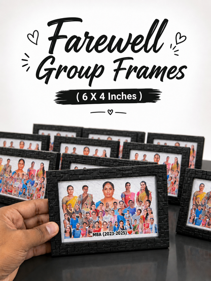 Farewell Frame ( 6 X 4 Inches )