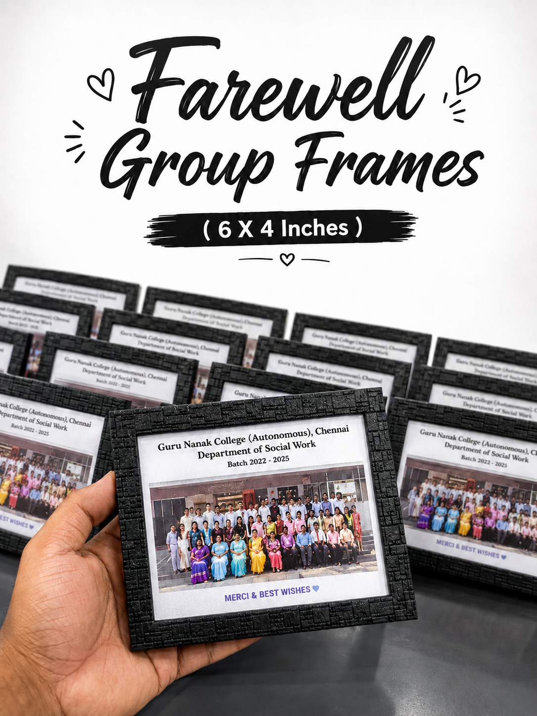 Farewell Frame ( 6 X 4 Inches )