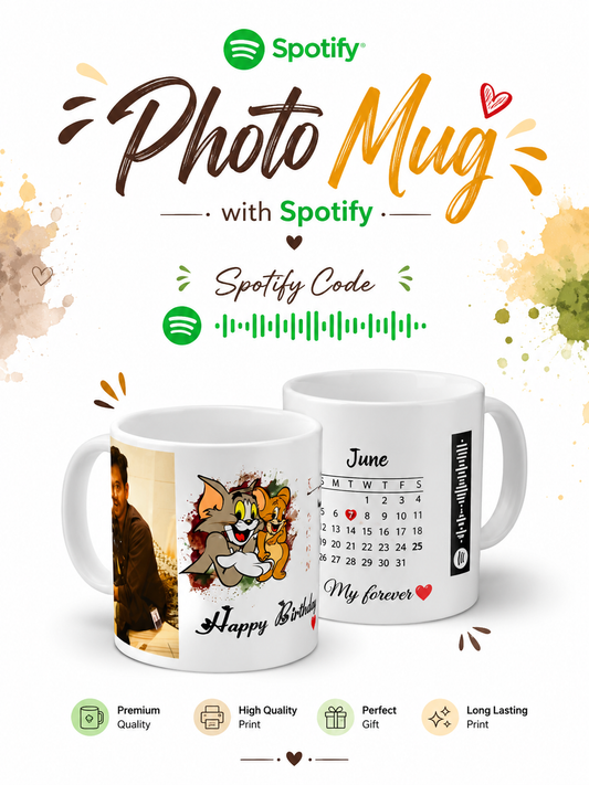 Spotify Calendar Mug