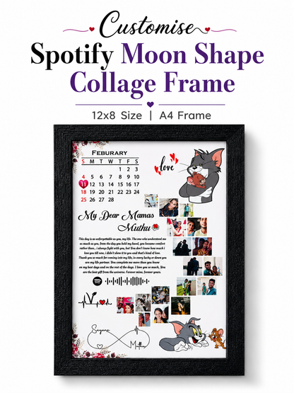 Spotify Moon College Frames