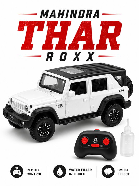 Mahindra Diecast RC ( White Colour (
