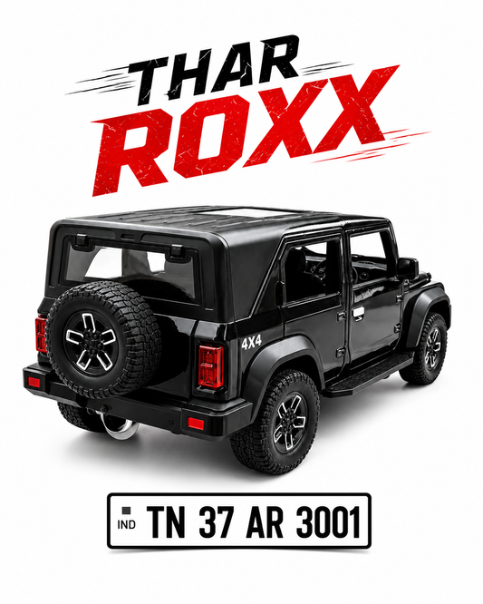 Thar ROXX Diecast Remote Controller ( With Numberplate )