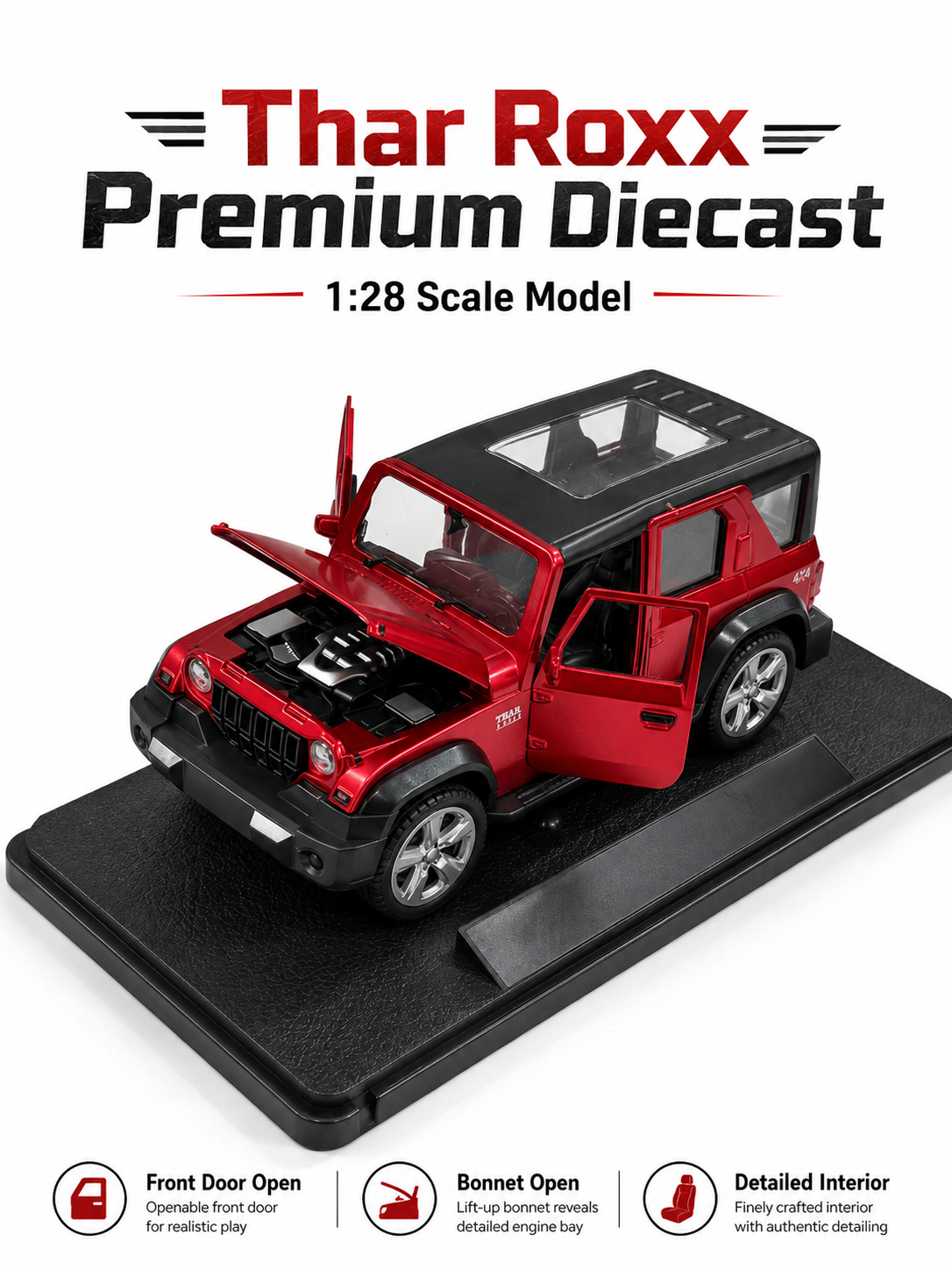 Thar ROXX Diecast ( 1:28 Scale )