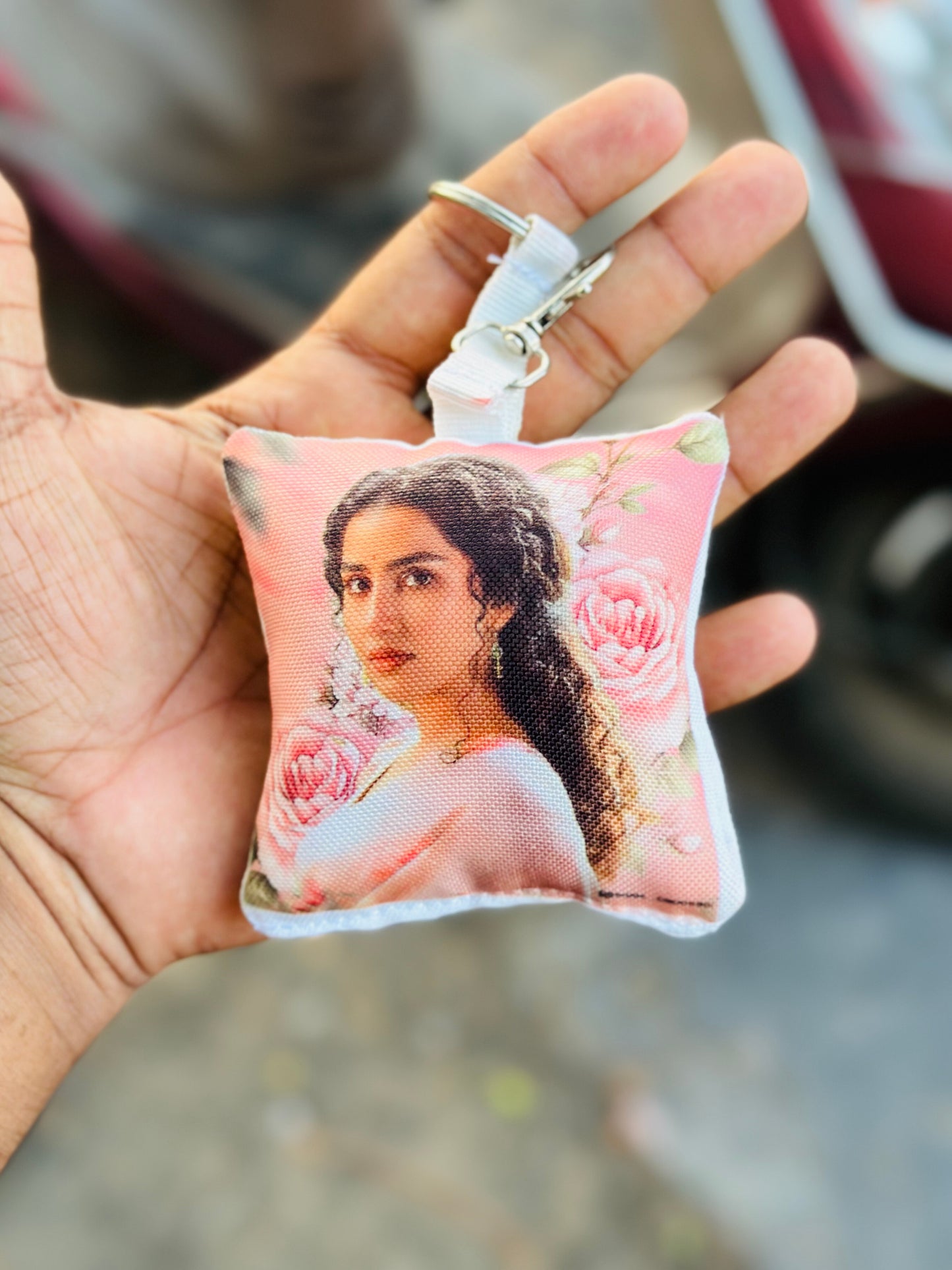 Pillow Keychain ( Double Side )