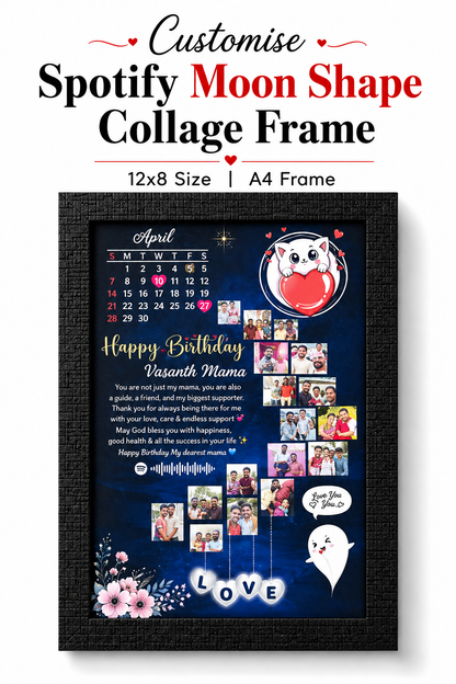 Spotify Moon College Frames