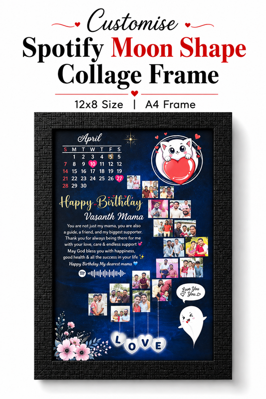 Spotify Moon College Frames