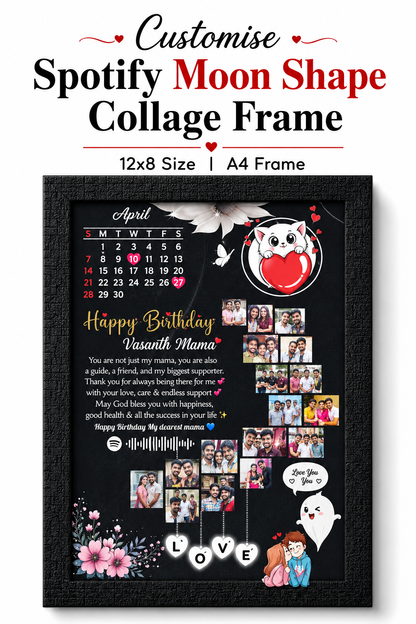Spotify Moon College Frames