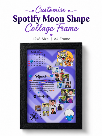 Spotify Moon College Frames