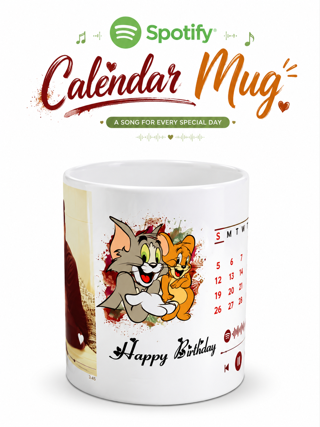Spotify Calendar Mug