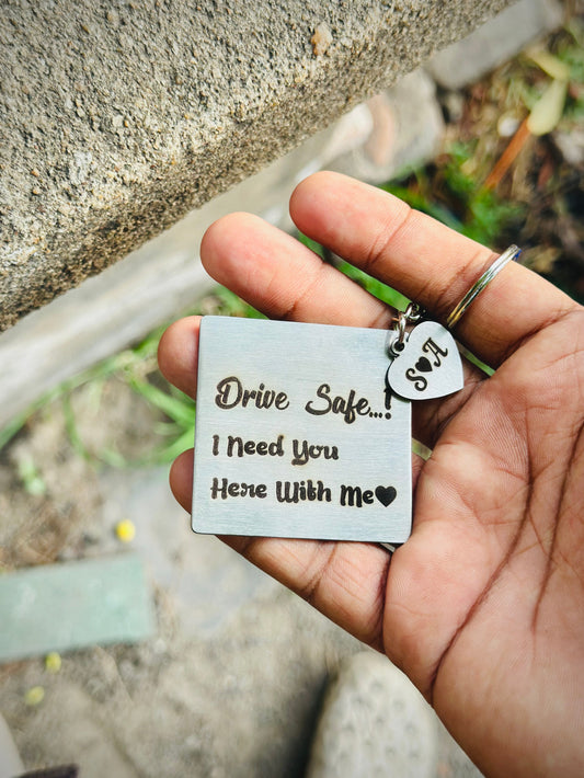 Drive Safe Keychains❤️