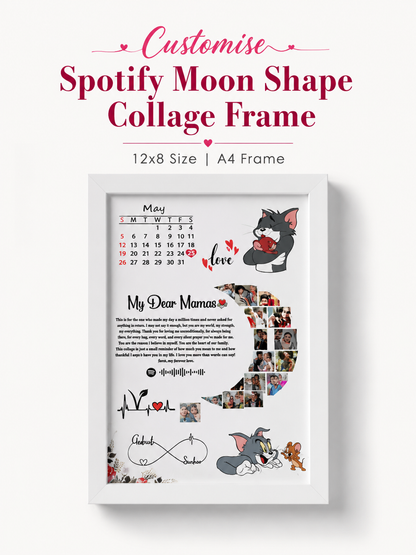 Spotify Moon College Frames