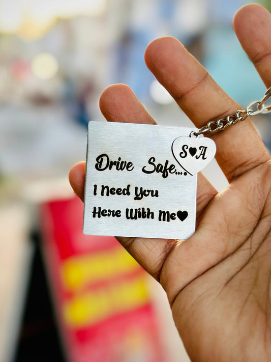 Drive Safe Keychains❤️