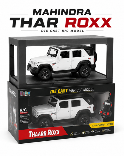 Mahindra Diecast RC ( White Colour (