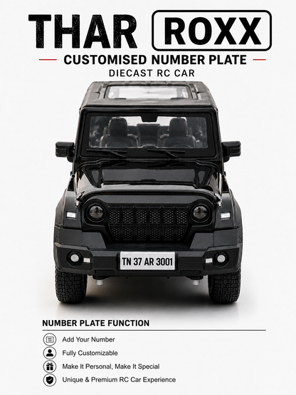 Thar ROXX Diecast Remote Controller ( With Numberplate )